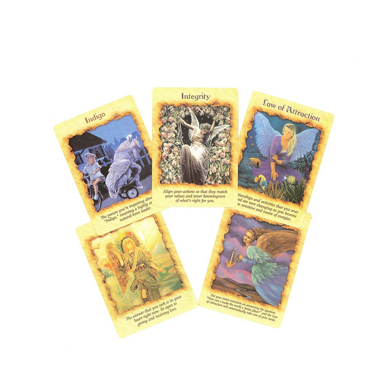 2022. aasta kuum müük Täielik Doreen Virtue Angel Therapy Oracle Cards Peomängud Oracle Cards Algajatele PDF-juhend