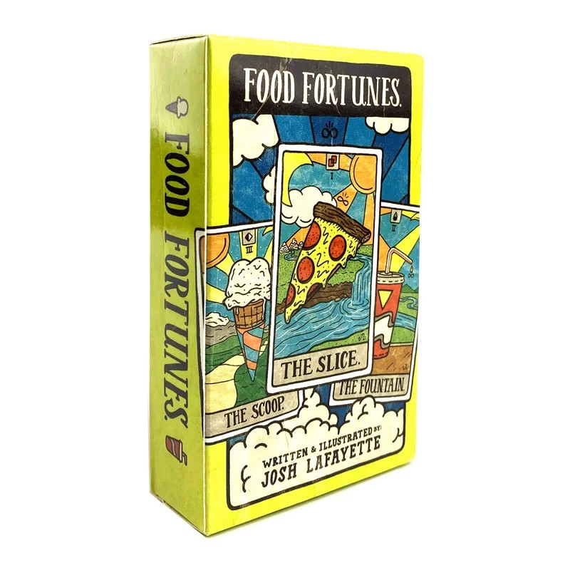 Novih 78 ilustriranih karata s hranom i pićem Tarot kolekcija Bogatstvo s hranom Mistični špil Društvene igre Maštovito proricanje