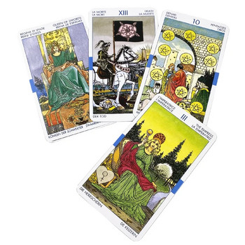 Universal Rider Tarot Cards for Divination Personal Use Tarot Deck Πλήρης αγγλική έκδοση Επιτραπέζια παιχνίδια Oracle