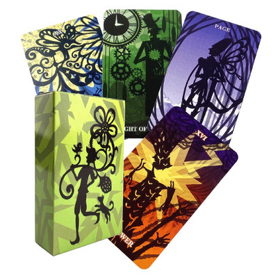 Universālās jātnieka Taro kārtis zīlēšanai personīgai lietošanai Taro klāja pilna angļu versija Galda spēles Oracle