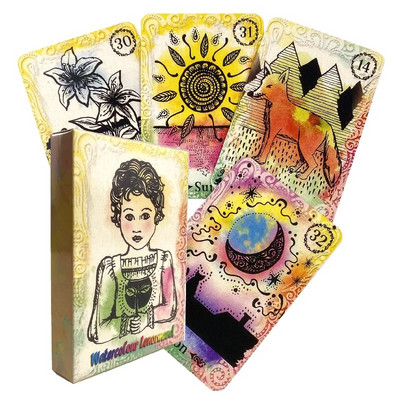 Universālās jātnieka Taro kārtis zīlēšanai personīgai lietošanai Taro klāja pilna angļu versija Galda spēles Oracle