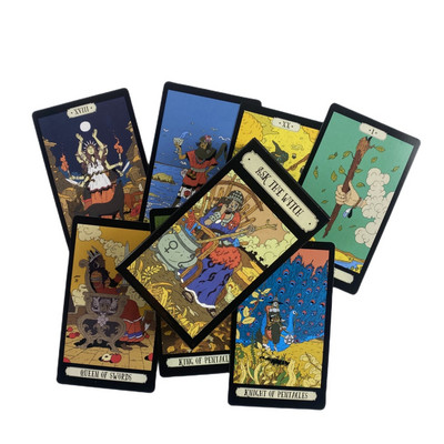 Tarot of the Divine donosi tradicionalne karte Špil za proricanje Engleske verzije Izdanje Oracle Board Igranje stolnih igara za zabavu
