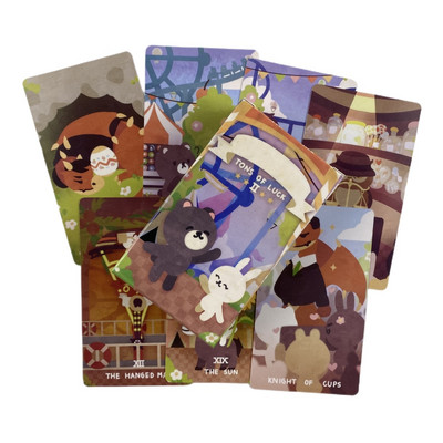 Tarot of the Divine donosi tradicionalne karte Špil za proricanje Engleske verzije Izdanje Oracle Board Igranje stolnih igara za zabavu