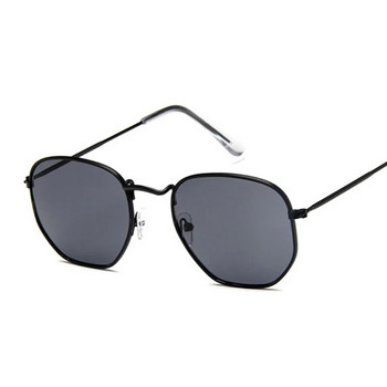 Винтидж квадратни слънчеви очила Дамски абажури Ретро класически черни слънчеви очила Женски мъжки дизайнер на луксозна марка Oculos De Sol