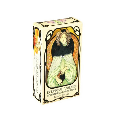 Tarot Mucha kártyák A fénylátók Tarot kártyák női lányoknak Társasjáték Tarot Oracle Party Asztrológia A zöld boszorkány kártya