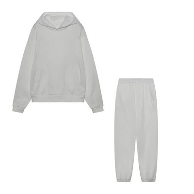 Trend 2023 Moda ocazională îngroșat cu mâneci lungi pantaloni pulover costum din două piese