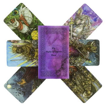 The Myth Legend Tarot Cards A 78 Deck Oracle English Visions Divination Edition Borad Playing Games