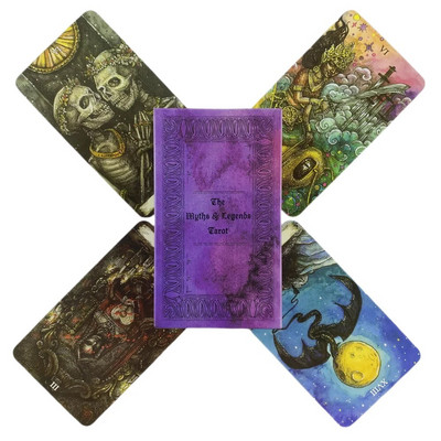 The Myth Legend Tarot Cards A 78 Deck Oracle English Visions Divination Edition Borad Παίζοντας Παιχνίδια