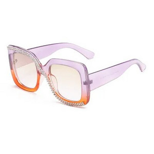 ins nove ženske sunčane naočale s dijamantima velike četvrtaste dijamantne naočale modne ulične sunčane naočale ženske luksuzne