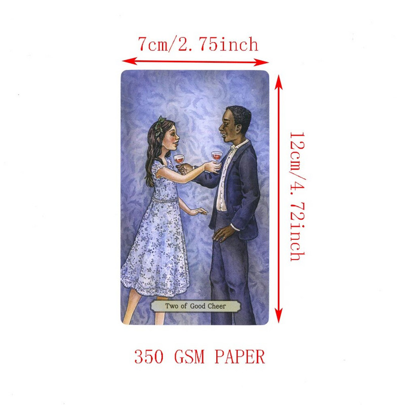 Jõulutarokaardid ingliskeelne versioon Ennustustekk 12x7cm Taro