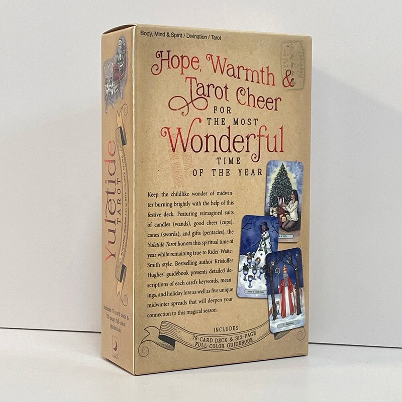 Jõulutarokaardid ingliskeelne versioon Ennustustekk 12x7cm Taro