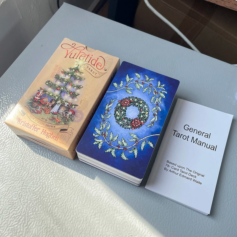 Jõulutarokaardid ingliskeelne versioon Ennustustekk 12x7cm Taro