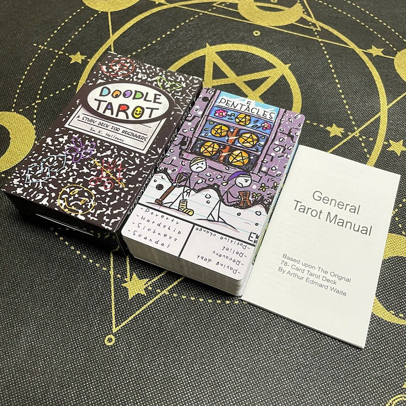 Tarot 12x7cm kartaška igra Oracle engleska verzija Proricanje s runama Psihološki čvrsti špil Taro