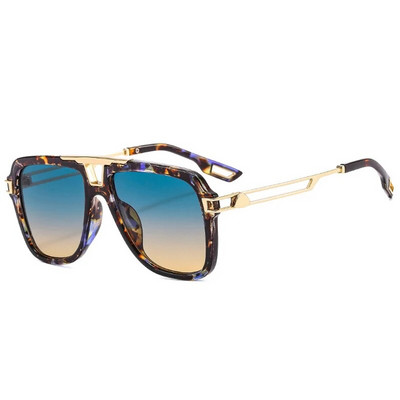 SHAUNA Retro Double Bridges četvrtaste sunčane naočale Ženske modne marke Dizajnerske gradijentne nijanse UV400 Muške sunčane naočale u trendu