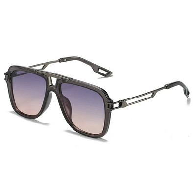 SHAUNA Retro Double Bridges četvrtaste sunčane naočale Ženske modne marke Dizajnerske gradijentne nijanse UV400 Muške sunčane naočale u trendu