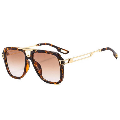 SHAUNA Retro Double Bridges četvrtaste sunčane naočale Ženske modne marke Dizajnerske gradijentne nijanse UV400 Muške sunčane naočale u trendu