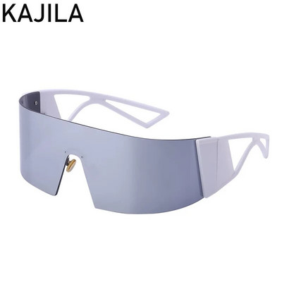 Taisnstūra saulesbrilles bez malām sievietēm 2023. gada luksusa zīmola Vintage vēja necaurlaidīgas saulesbrilles vīriešiem Sieviešu saulesbriļļu žalūzijas Gafas De Sol