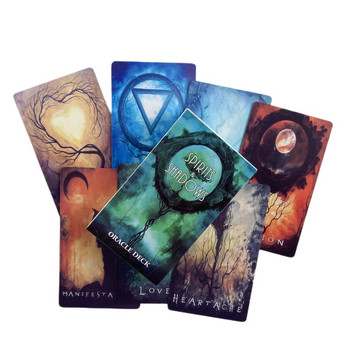 The Romance Angels Oracle Cards Divination Deck English Vision Edition Επιτραπέζιο παιχνίδι Ταρώ για πάρτι