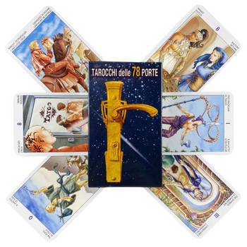 Tarot Of The 78 Doors A Deck Oracle English Visions Divination Edition Borad Игра на игри