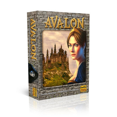 Vakarėlių žaidimo kortelių stalo žaidimo pasipriešinimas Avalon Indie Family Interactive pilnas anglų kalbos stalo žaidimų kortelių lavinamieji žaislai vaikams