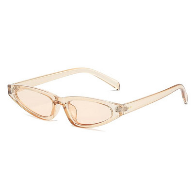 SO&EI Fashion Y2K Cat Eye Candy Color Γυναικεία γυαλιά ηλίου ρετρό πριτσίνια Διακόσμηση Ανδρικά Trending Μωβ γυαλιά ηλίου Αποχρώσεις UV400