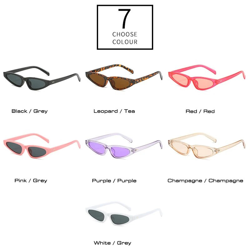 SO&EI Fashion Y2K Cat Eye Candy Color Ženske sunčane naočale Retro zakovice Dekoracija Muške trendi ljubičaste sunčane naočale UV400