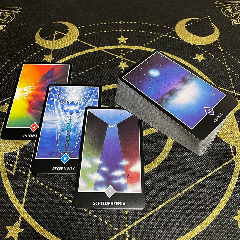 Osho Tarot perealtari tarvikutele Inglise lauamängu Oraculose tarokaardid koos PDF-juhendiga algajatele ruunidega ennustamine
