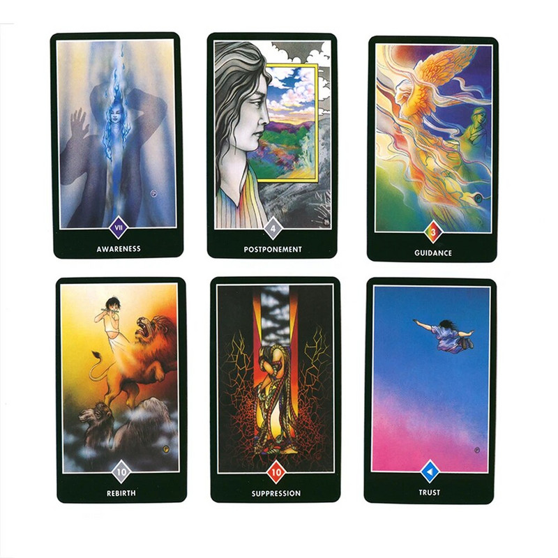 Osho Tarot perealtari tarvikutele Inglise lauamängu Oraculose tarokaardid koos PDF-juhendiga algajatele ruunidega ennustamine