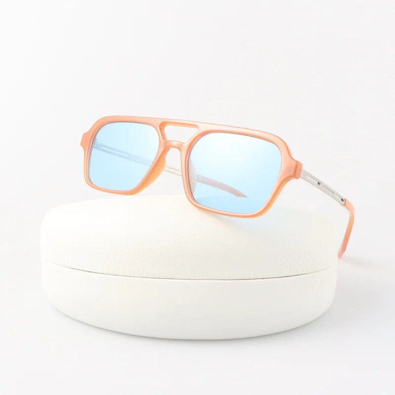 Vintage kvadrātveida saulesbrilles Sieviete Zīmols Dizaineris Toņi Saulesbrilles Sieviešu Luksus Mode Retro konfektes Krāsas Oculos De Sol