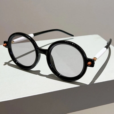 GM LUMIAS Retro okrugle sunčane naočale Muške modne vintage bombone boje s gradijentnim sjenilima Naočale Ins Trendy popularne marke sunčane naočale