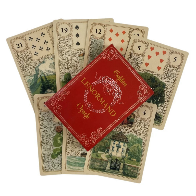 Egiptuse jumalate oraaklikaardid Taro ennustamispakk Inglise visiooni väljaande lauamäng peoks