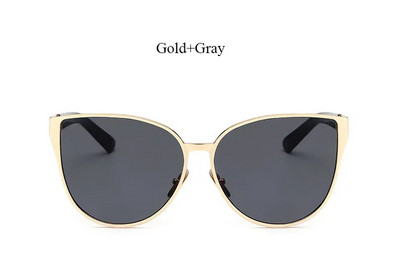 Peegelsuured kassisilmade päikeseprillid Kuulsad 2023 Uus brändi disainer Uus naiste mood päikeseprillid Lady Big Size Hip Hop