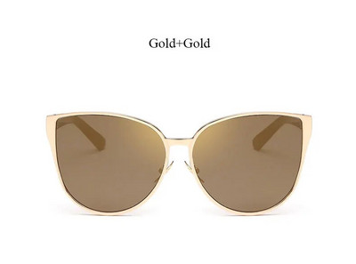 Peegelsuured kassisilmade päikeseprillid Kuulsad 2023 Uus brändi disainer Uus naiste mood päikeseprillid Lady Big Size Hip Hop