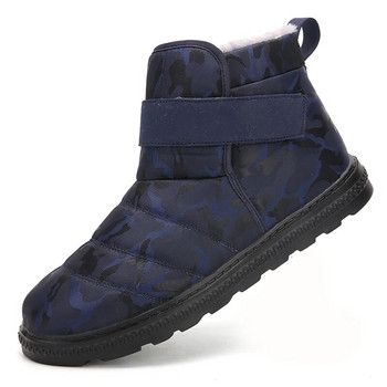 Зимни обувки за мъже Дамски ботуши Леки ботуши за сняг Водоустойчиви зимни обувки Големи размери Модни унисекс боти до глезена