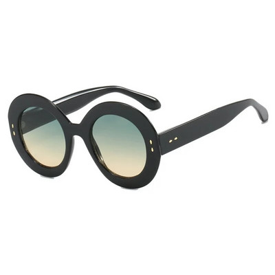 2023. aasta uus mood Vintage Rivet Ümmargused päikeseprillid Naiste Optilised Anti-sinised Prillid Raam Naiste Prillid Oculos Gafas Prillid