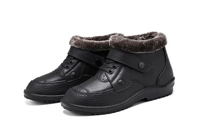 Nauji vyriški sniego batai Vyriški žiemos šilti pliušiniai stori medvilniniai lauko batai vyriški patogūs plokščiadugniai didelio dydžio trumpi batai