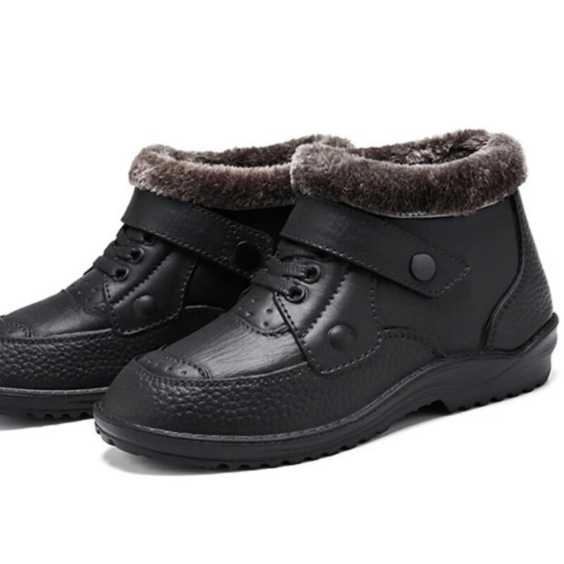 Nauji vyriški sniego batai Vyriški žiemos šilti pliušiniai stori medvilniniai lauko batai vyriški patogūs plokščiadugniai didelio dydžio trumpi batai