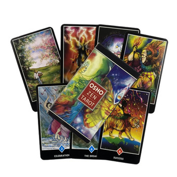 Osho Zen Tarot Cards A 79 Deck Oracle English Visions Divination Edition Borad Игра на игри