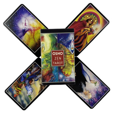 Osho Zen Tarot Cards A 79 špila Oracle English Visions Divination Edition Borad Igranje igara