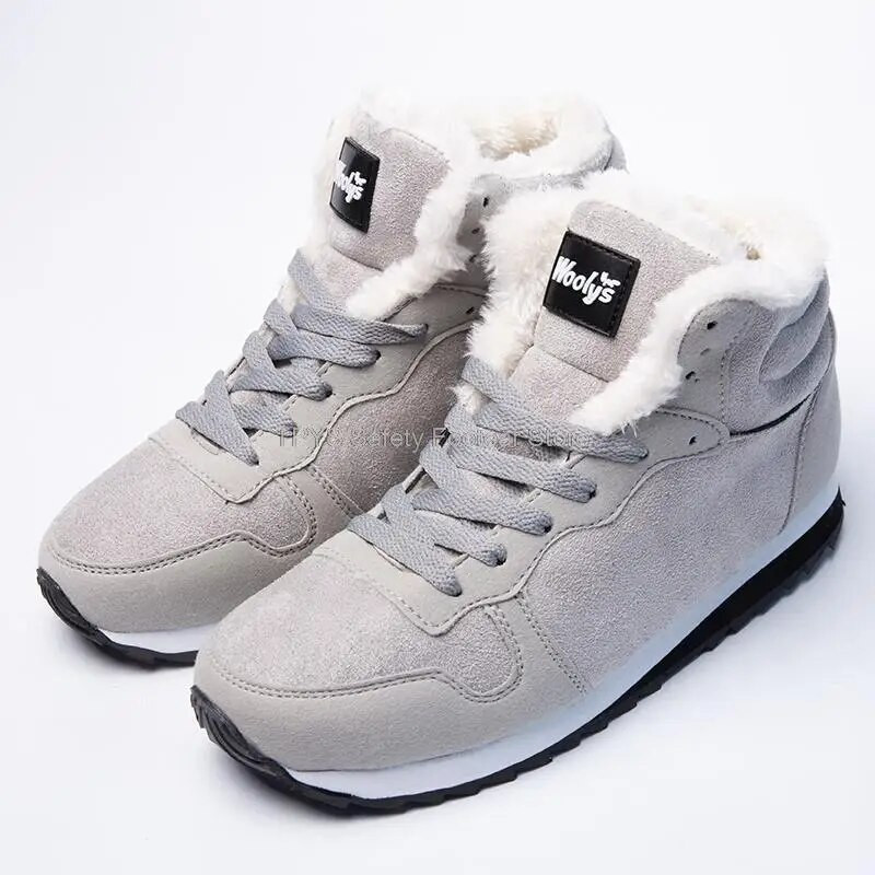 Liela izmēra 48 ziemas zābaki Vīriešu sieviešu puszābaki Silti plīša sniega zābaki Vīriešu ziemas apavi Ikdienas kedas vīriešu melni zili zābaciņi