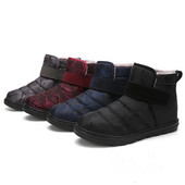 Neperšlampami sniego batai Vyriški medvilniniai batai Vyriški žieminiai batai Pliušiniai ir stori vyriški batai lauke Atsparūs dėvėjimuisi medvilniniai batai