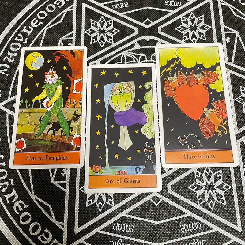 Mačji tarot engleska verzija Karte s potvrdom sudbine Oracle špil s vodičem