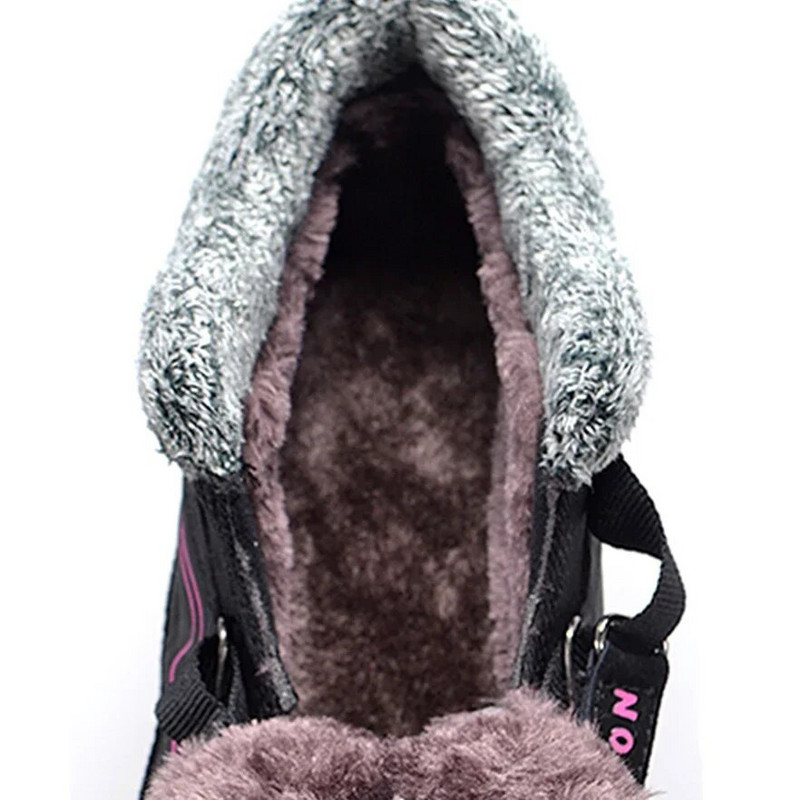 Επώνυμα χειμερινά ανδρικά μποτάκια Suede ανδρικά μποτάκια γούνα ζεστά ανδρικά μποτάκια χιονιού Ανδρικά αθλητικά παπούτσια εξωτερικού χώρου Χειμερινά αδιάβροχα ανδρικά υποδήματα