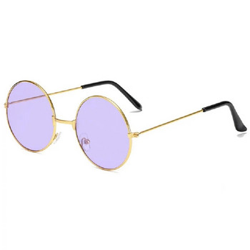 john lennon γυαλιά ρετρό στρογγυλά γυαλιά ηλίου Prince Vintage Circle Αρσενικό Γυναικείο Ανακλαστικός κύκλος Γυαλιά ηλίου oculos de s