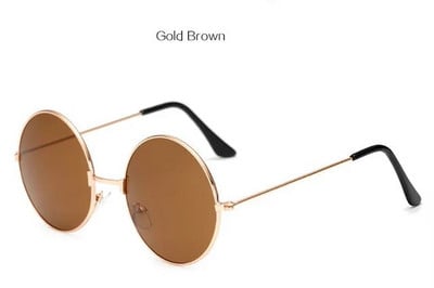 john lennon prillid Retro Round Prince Päikeseprillid Vintage Ring mees Naine Peegeldav ring Päikeseprillid oculos de s