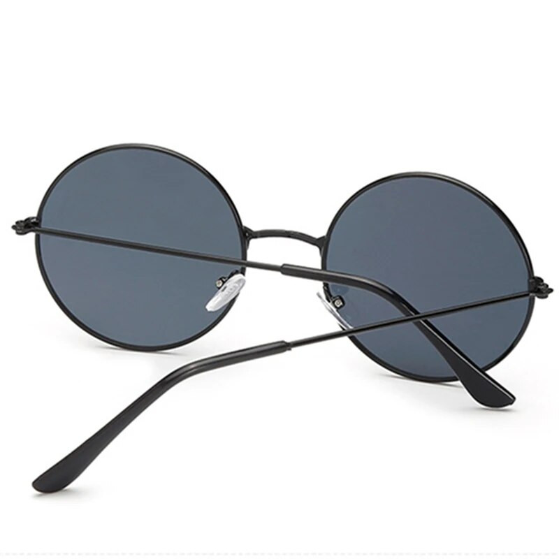 john lennon prillid Retro Round Prince Päikeseprillid Vintage Ring mees Naine Peegeldav ring Päikeseprillid oculos de s