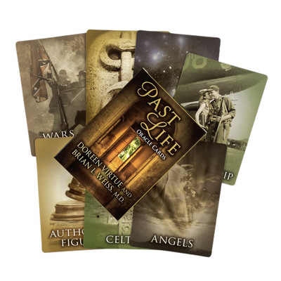 Past Life Oracle Cards Divination Deck Английски версии Издание Таро Табло Игра за парти