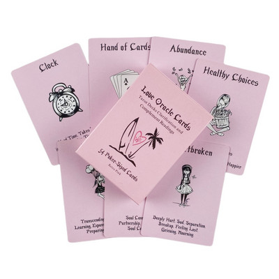 Viața trecută Oracle Cards Divination Deck Versiuni în engleză Ediție Tarot Board Playing Game For Party
