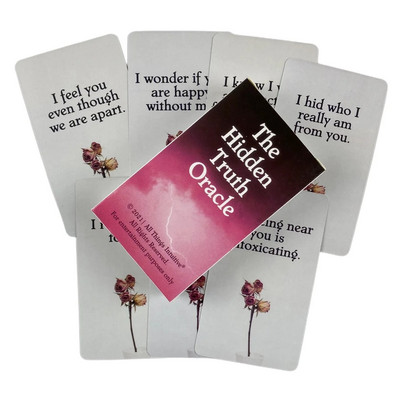 Viața trecută Oracle Cards Divination Deck Versiuni în engleză Ediție Tarot Board Playing Game For Party