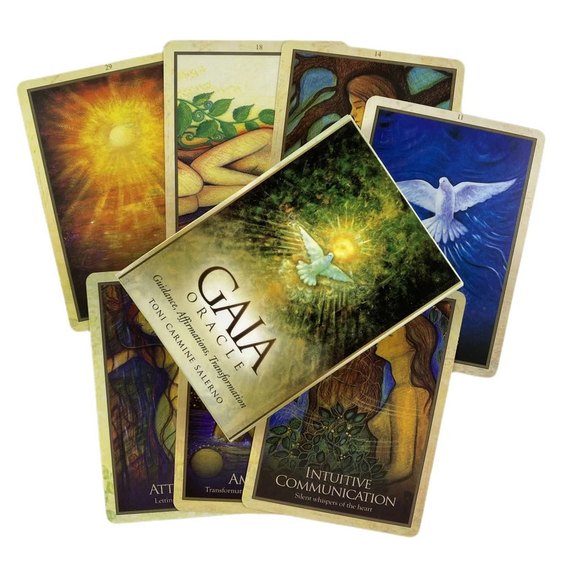 Pagātnes dzīves Oracle Cards Zīlēšanas klājs angļu versijas izdevums Tarot galda spēle ballītei